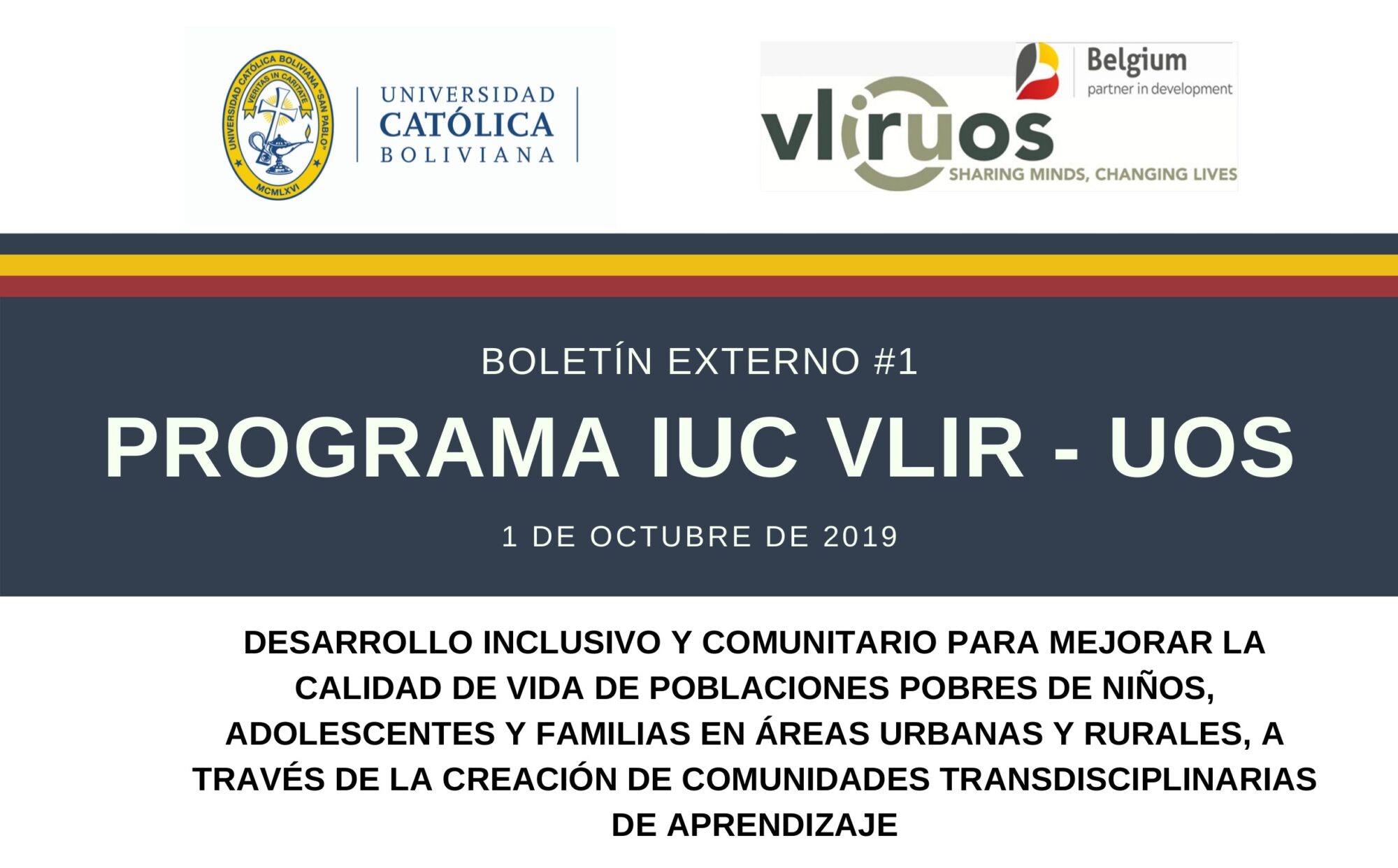 Programa IUC VLIR - UOS