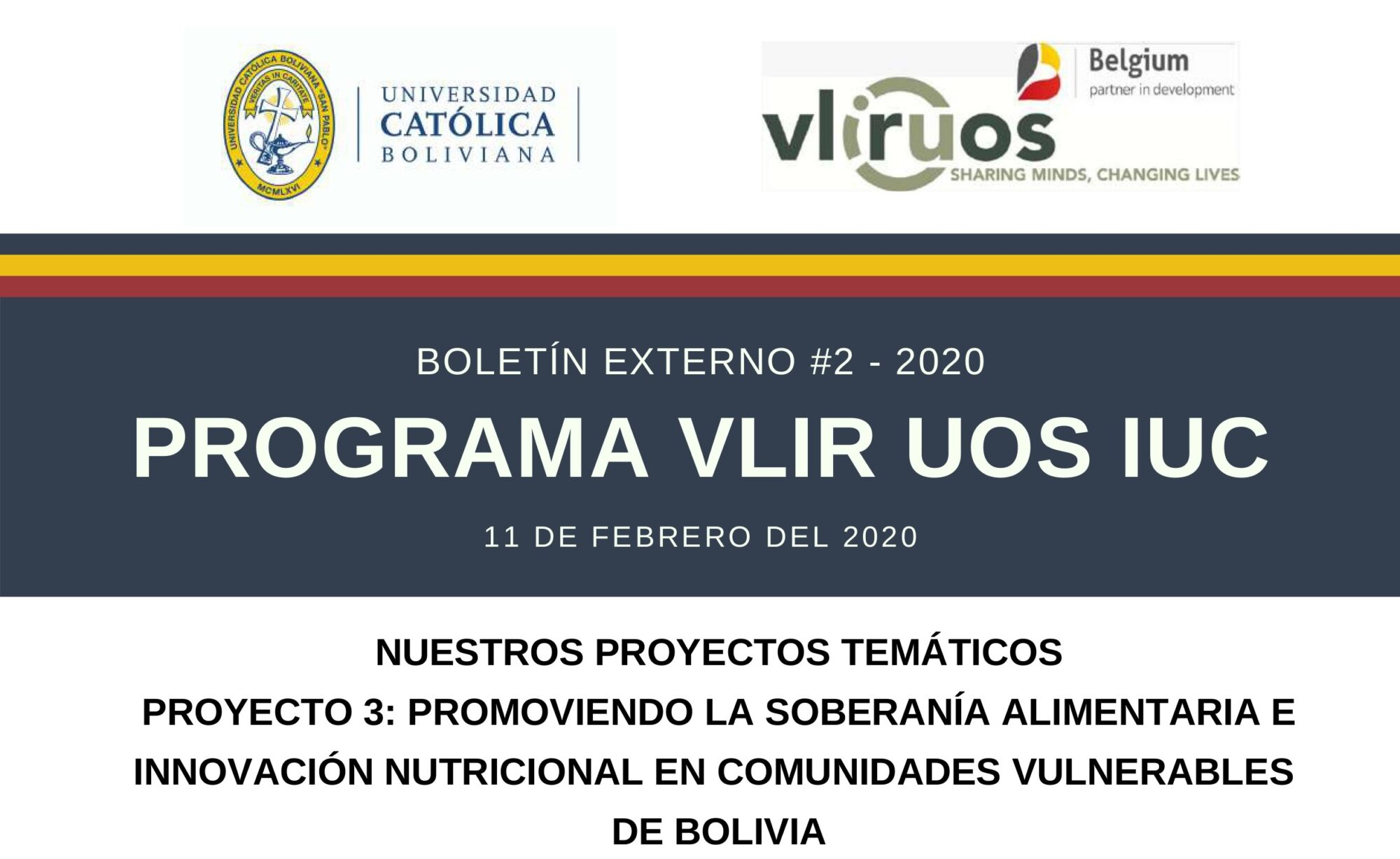 Programa VLIR UOS IUC